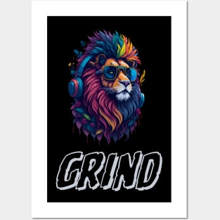 grind Posters and Art